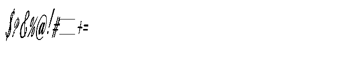 Bheiaga Grade Ultra Condensed Slant Font OTHER CHARS