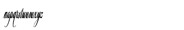 Bheiaga Grade Ultra Condensed Slant Font LOWERCASE