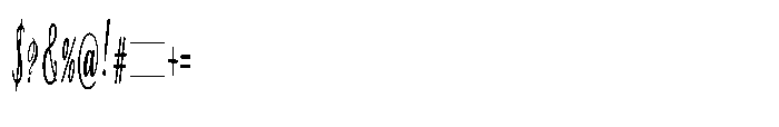 Bheiaga Grade Ultra Condensed Font OTHER CHARS