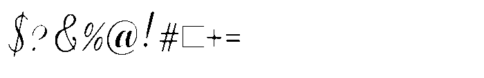 Bheiaga Soft Expanded Font OTHER CHARS