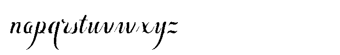 Bheiaga Soft Expanded Font LOWERCASE