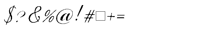 Bheiaga Soft Extra Expanded Slant Font OTHER CHARS