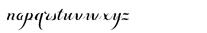 Bheiaga Soft Extra Expanded Font LOWERCASE