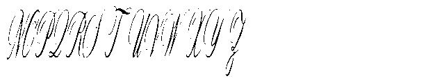 Bheiaga Soft Ultra Condensed Slant Font UPPERCASE