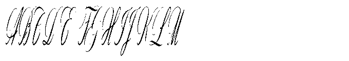 Bheiaga Ultra Condensed Slant Font UPPERCASE