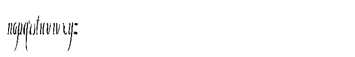 Bheiaga Ultra Condensed Font LOWERCASE