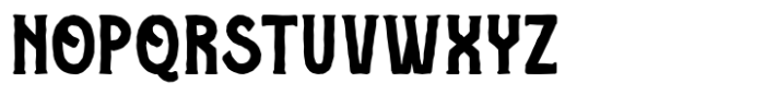 Bhellogsa Textured Font UPPERCASE