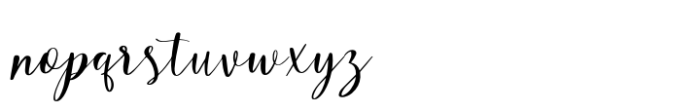Bhellyne Font LOWERCASE