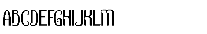 Bhilik Font UPPERCASE