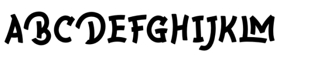 Bhlingglers Regular Font UPPERCASE