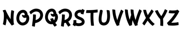 Bhlingglers Regular Font UPPERCASE