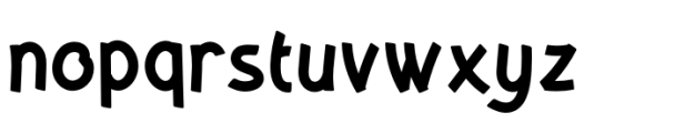 Bhlingglers Regular Font LOWERCASE