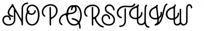 Bhontage Regular Font UPPERCASE