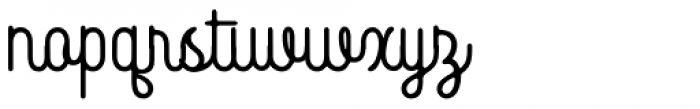 Bhontage Regular Font LOWERCASE