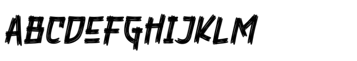 Bhore Punk Regular Font UPPERCASE