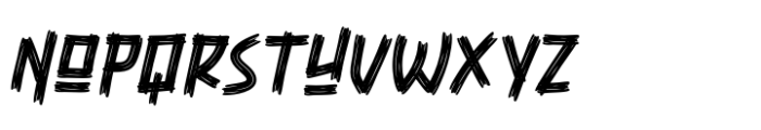 Bhore Punk Regular Font UPPERCASE