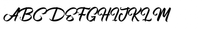Bhorgcust Script Font UPPERCASE