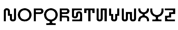 BHV Bold Instance Font UPPERCASE
