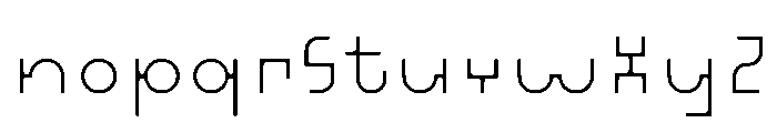 BHV Light Instance Font LOWERCASE