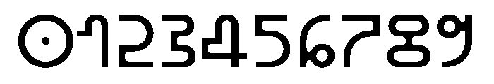 BHV Medium Instance Font OTHER CHARS