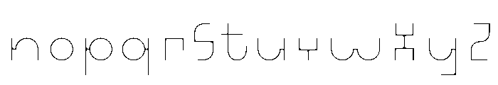 BHV Thin Instance Font LOWERCASE