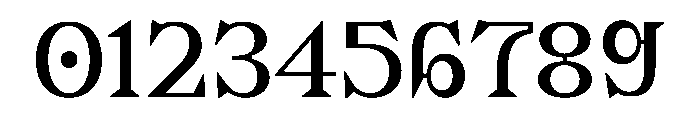 BHVSerif Text Font OTHER CHARS