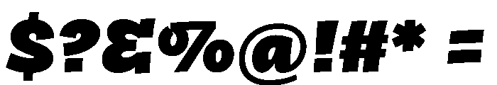 Bisbee Arbc Black Font OTHER CHARS