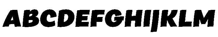 Bisbee Arbc Black Font UPPERCASE