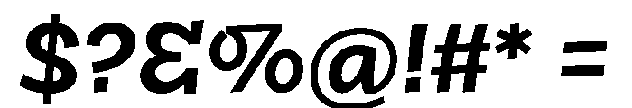 Bisbee Arbc Bold Font OTHER CHARS