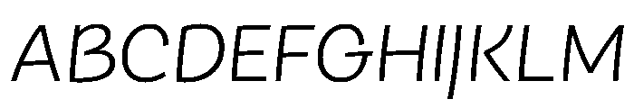 Bisbee Arbc Light Font UPPERCASE