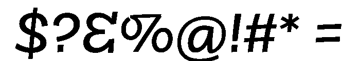 Bisbee Arbc Medium Font OTHER CHARS