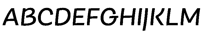 Bisbee Arbc Medium Font UPPERCASE