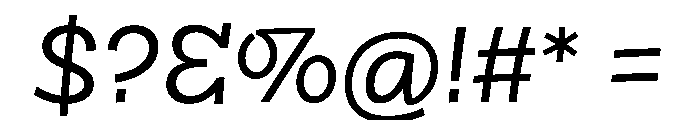Bisbee Arbc Regular Font OTHER CHARS