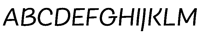 Bisbee Arbc Regular Font UPPERCASE