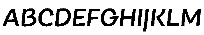 Bisbee Arbc SemiBold Font UPPERCASE