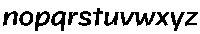 Bisbee Arbc SemiBold Font LOWERCASE