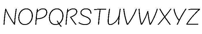 Bisbee Arbc Thin Font UPPERCASE