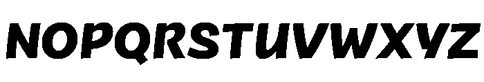 Bisbee Arbc XBold Font UPPERCASE