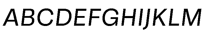Bisbee Variable Italic Font UPPERCASE