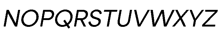 Bisbee Variable Semibold Italic Font UPPERCASE