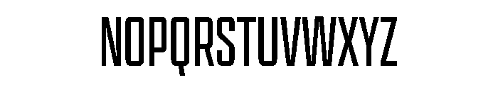 Bitcrusher Variable Extra Light Font UPPERCASE