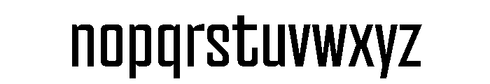 Bitcrusher Variable Medium Font LOWERCASE