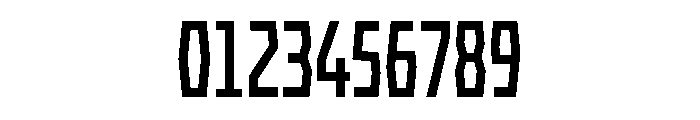 Bitcrusher Variable Semibold Font OTHER CHARS