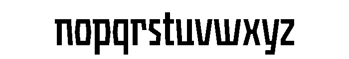 Bitcrusher Variable Semibold Font LOWERCASE