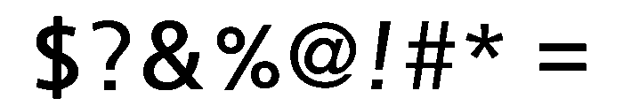 Bitgoeul Light Font OTHER CHARS