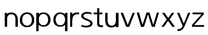 Bitgoeul Light Font LOWERCASE