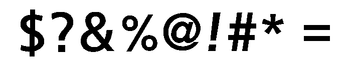 Bitgoeul Medium Font OTHER CHARS