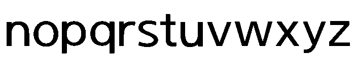 Bitgoeul Medium Font LOWERCASE