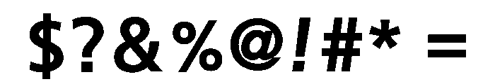 Bitgoeul Semibold Font OTHER CHARS