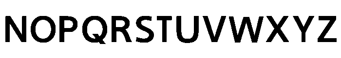 Bitgoeul Semibold Font UPPERCASE